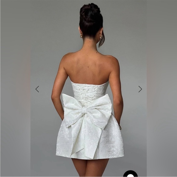 BABYBOO Elenora Mini Dress - Ivory NWOT - Picture 2 of 8